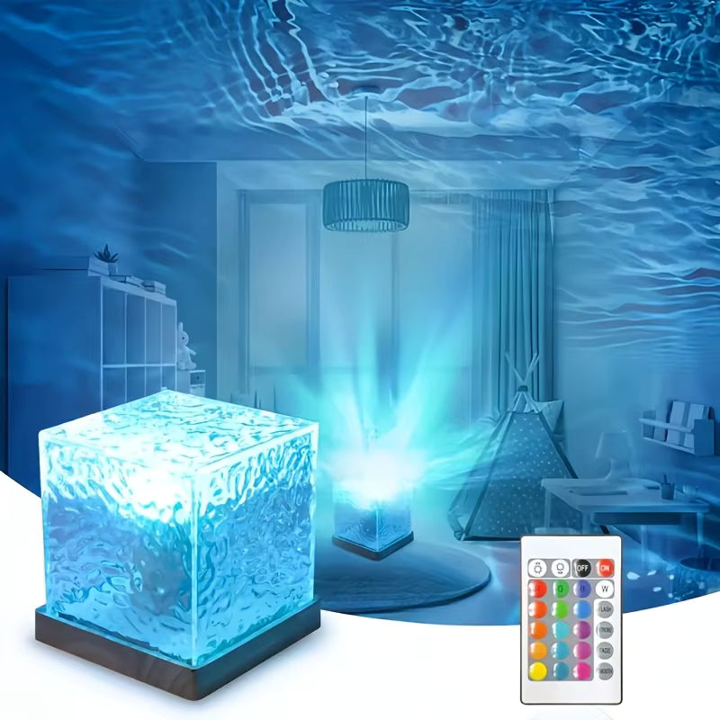 Ocean Wave Projector With 16 Colors Rotating