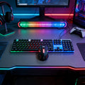 RGB Backlit Gaming Keyboard and Mouse Set Black or White