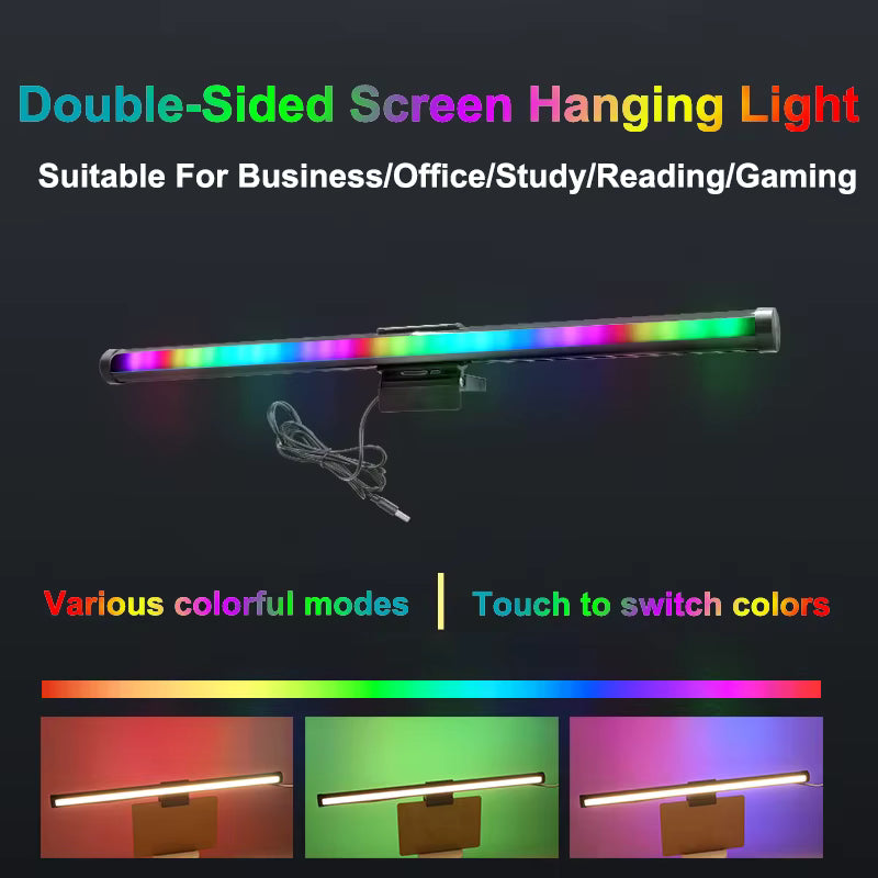 RGB Light LED Monitor Light Bar Computer Screen Hanging Lights
