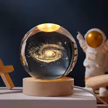 Unique 3D Crystal Ball Night Light Led Lamp