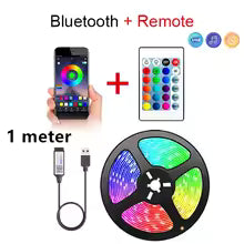 Bluetooth LED Strip Lights Smart SMD 5050 APP Remote Control RBG