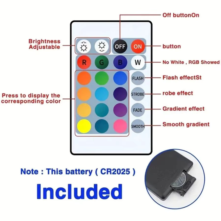 Bluetooth LED Strip Lights Smart SMD 5050 APP Remote Control RBG